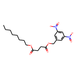 Succinic acid, 3,5-dinitrobenzyl octyl ester