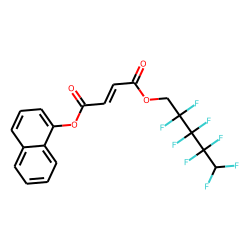Fumaric acid, naphth-1-yl 2,2,3,3,4,4,5,5-octafluoropentyl ester