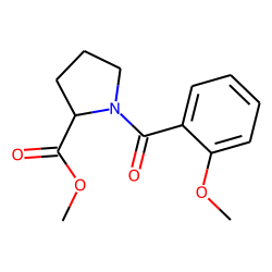 l-Proline, N-(O-anisoyl)-, methyl ester