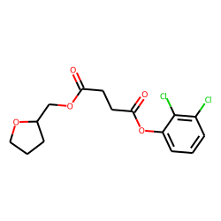 Succinic acid, 2,3-dichlorophenyl tetrahydrofurfuryl ester