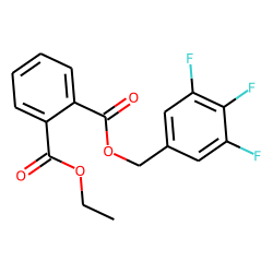 Phthalic acid, ethyl 3,4,5-trifluorobenzyl ester