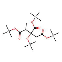 METHYLCITRIC ACID, TETRAKIS(TRIMETHYLSILYL)-