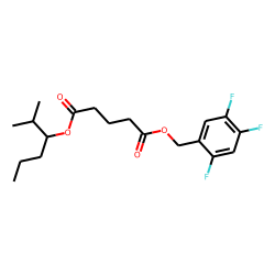 Glutaric acid, 2,4,5-trifluorobenzyl 2-methylhex-3-yl ester