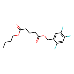 Glutaric acid, butyl 2,4,5-trifluorobenzyl ester