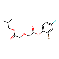 Diglycolic acid, 2-bromo-4-fluorophenyl isobutyl ester