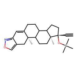 2,4-Pregnadien-(2,3-d)isoxazol-17.alpha.-ethynyl-17.beta.-ol, TMS