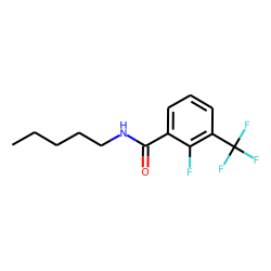 Benzamide, 3-trifluoromethyl-2-fluoro-N-pentyl-