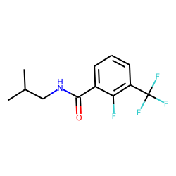 Benzamide, 3-trifluoromethyl-2-fluoro-N-isobutyl-