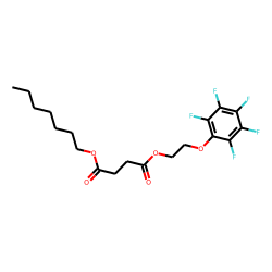 Succinic acid, heptyl 2-(pentafluorophenoxy)ethyl ester