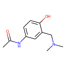 3-(Dimethylaminomethyl)-4-hydroxy acetanilide