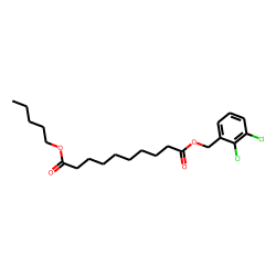 Sebacic acid, 2,3-dichlorobenzyl pentyl ester