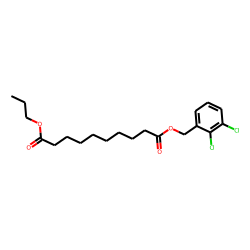 Sebacic acid, 2,3-dichlorobenzyl propyl ester