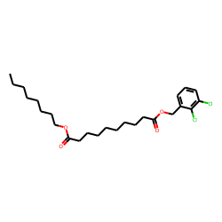 Sebacic acid, 2,3-dichlorobenzyl octyl ester