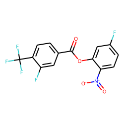 3-Fluoro-4-trifluoromethylbenzoic acid, 2-nitro-5-fluorophenyl ester