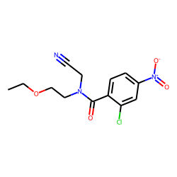Benzamide, 2-chloro-n-cyanomethyl-n-(2-ethoxyethyl)-4-nitro-