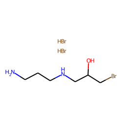 1,3-Propanediamine, n-(3-bromo-2-hydroxypropyl)-, dihydrobromide