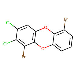 1,6-dibromo,2,3-dichloro-dibenzo-dioxin