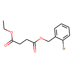 Succinic acid, 2-bromobenzyl ethyl ester