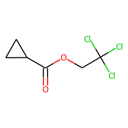 Cyclopropanecarboxylic acid, 2,2,2-trichloroethyl ester