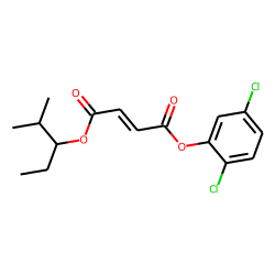 Fumaric acid, 2,5-dichlorophenyl 2-methylpent-3-yl ester