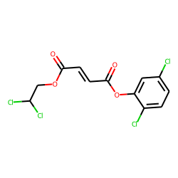 Fumaric acid, 2,5-dichlorophenyl 2,2-dichloroethyl ester