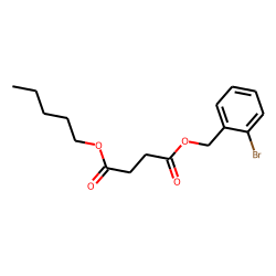 Succinic acid, 2-bromobenzyl pentyl ester