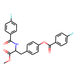 l-Tyrosine, N,O-bis(4-fluorobenzoyl)-, methyl ester