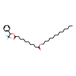 Sebacic acid, 1-phenyl-2,2,2-trifluoromethylethyl tridecyl ester