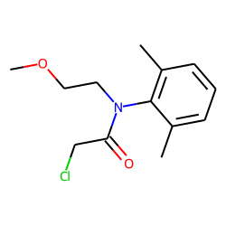 Acetamide, 2-chloro-N-(2,6-dimethylphenyl)-N-(2-methoxyethyl)-