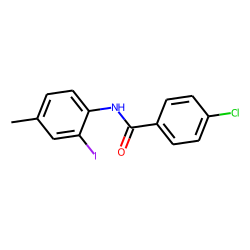 Benzamide, N-(2-iodo-4-methylphenyl)-4-chloro-