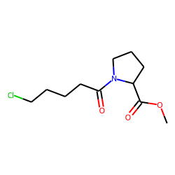 l-Proline, N-(5-chlorovaleryl)-, methyl ester