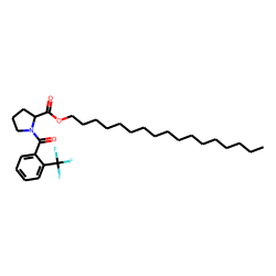 L-Proline, N-(2-trifluoromethylbenzoyl)-, heptadecyl ester