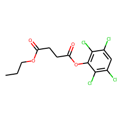 Succinic acid, propyl 2,3,5,6-tetrachlorophenyl ester