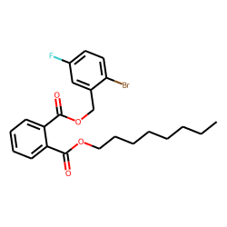 Phthalic acid, 2-bromo-5-fluorobenzyl octyl ester