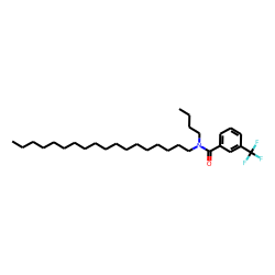 Benzamide, 3-trifluoromethyl-N-octadecyl-N-butyl-