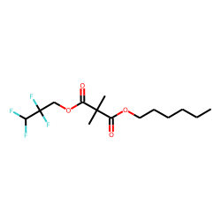 Dimethylmalonic acid, hexyl 2,2,3,3-tetrafluoropropyl ester