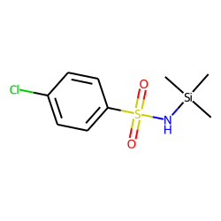 4-Chlorobenzenesulfonamide, N-trimethylsilyl-