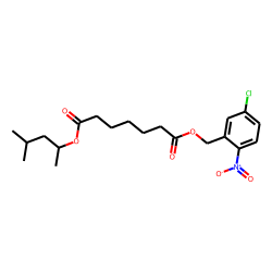 Pimelic acid, 5-chloro-2-nitrobenzyl 4-methyl-2-pentyl ester