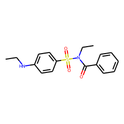 Benzamide, N-ethyl-N-[(4-ethylaminophenyl)sulfonyl]-