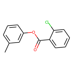 2-Chlorobenzoic acid, 3-methylphenyl ester