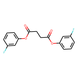 Succinic acid, di(3-fluorophenyl) ester