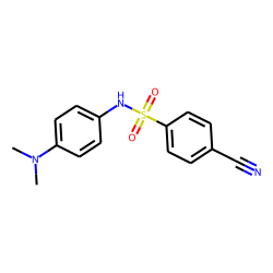 Aniline, n,n-dimethyl-p-(p-cyanophenylsulfonamido)-