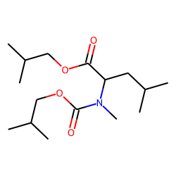 l-Leucine, N-isobutoxycarbonyl-N-methyl-, isobutyl ester