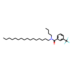 Benzamide, 3-trifluoromethyl-N-hexadecyl-N-butyl-