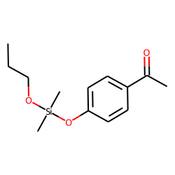 Silane, dimethyl(4-acetylphenoxy)propoxy-