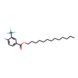 4-Fluoro-3-trifluoromethylbenzoic acid, tridecyl ester