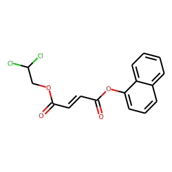 Fumaric acid, naphth-1-yl 2,2-dichloroethyl ester