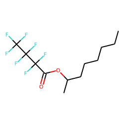 2-Octanol, heptafluorobutyrate