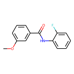 Benzamide, N-(2-fluorophenyl)-3-methoxy-