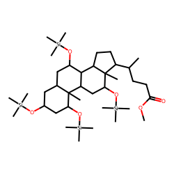 1-«beta»,3-«alpha»,7-«alpha»,12-«alpha»-Tetrahydroxy-5-«beta»-cholanoic acid, MeTMS